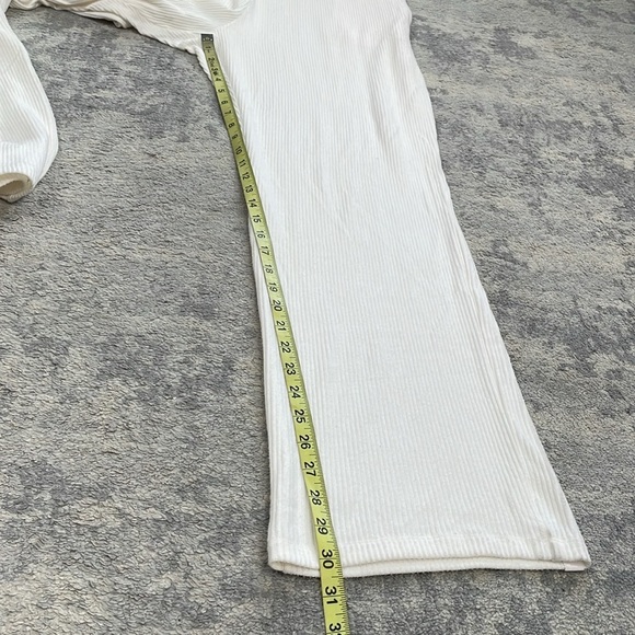 New Tommy Bahama Island Soft Sea Cove Rib Pant White Lounge Resort Sz L - Picture 10 of 13